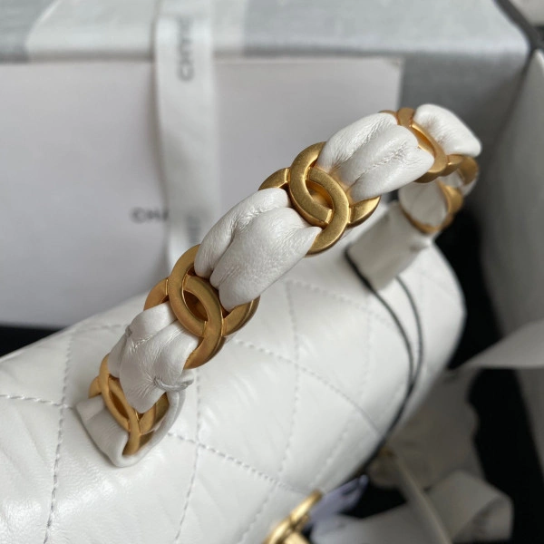 AllSeason CHANEL MINI FLAP BAG WITH TOP HANDLE 1021 - Image 5