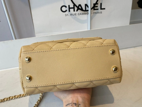 CHANEL MINI FLAP BAG WITH TOP HANDLE NewStyle 1042 - Image 7