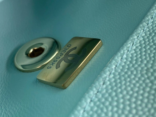 CHANEL FLAP BAG WITH TOP HANDLE Popular 1010 - Image 9