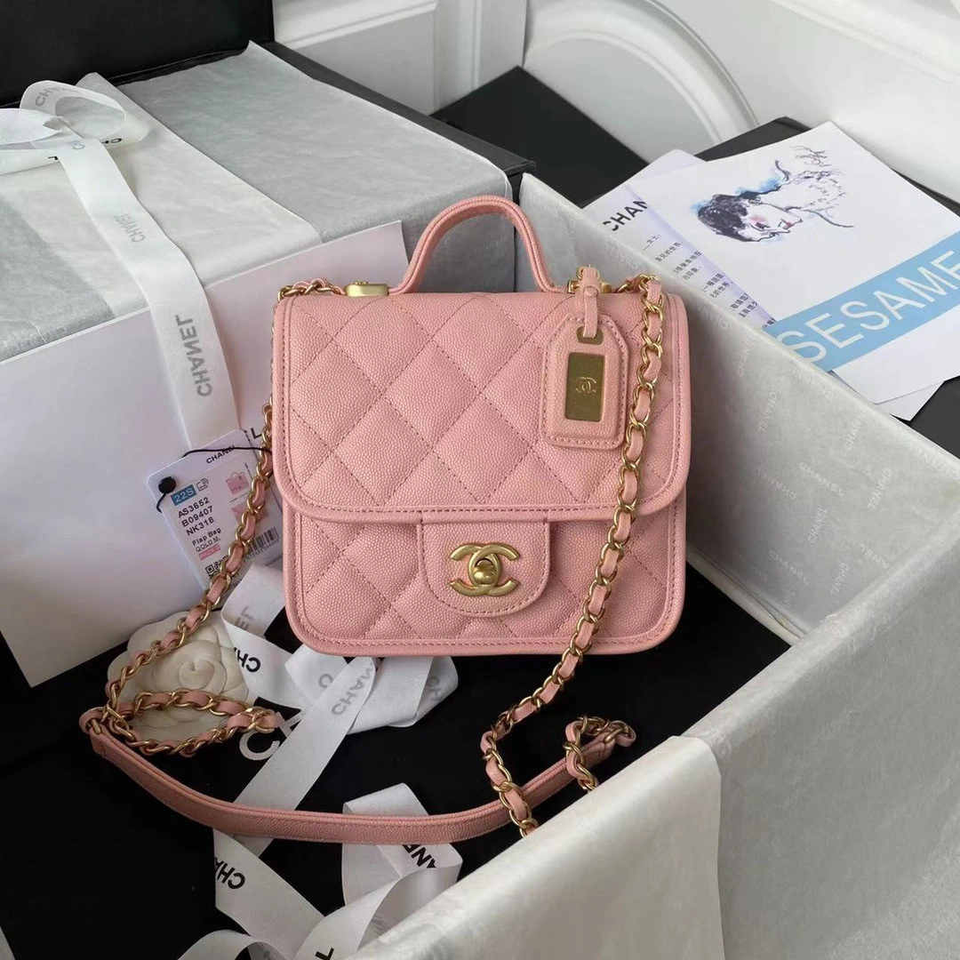 AllSeason CHANEL SMALL FLAP BAG WITH TOP HANDLE 990