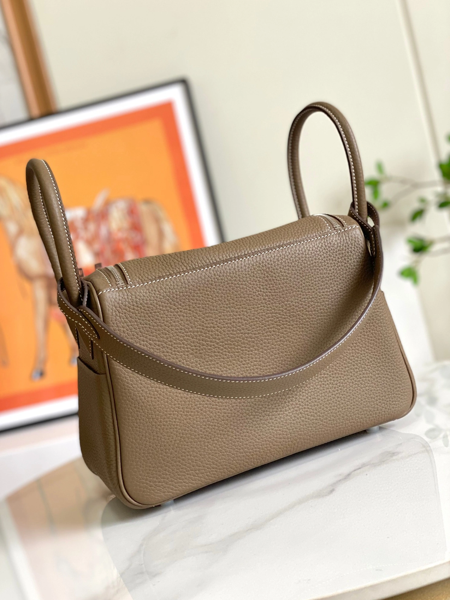 Affordable 3146 Hermes AAA Quality Handbags For Women - Image 3