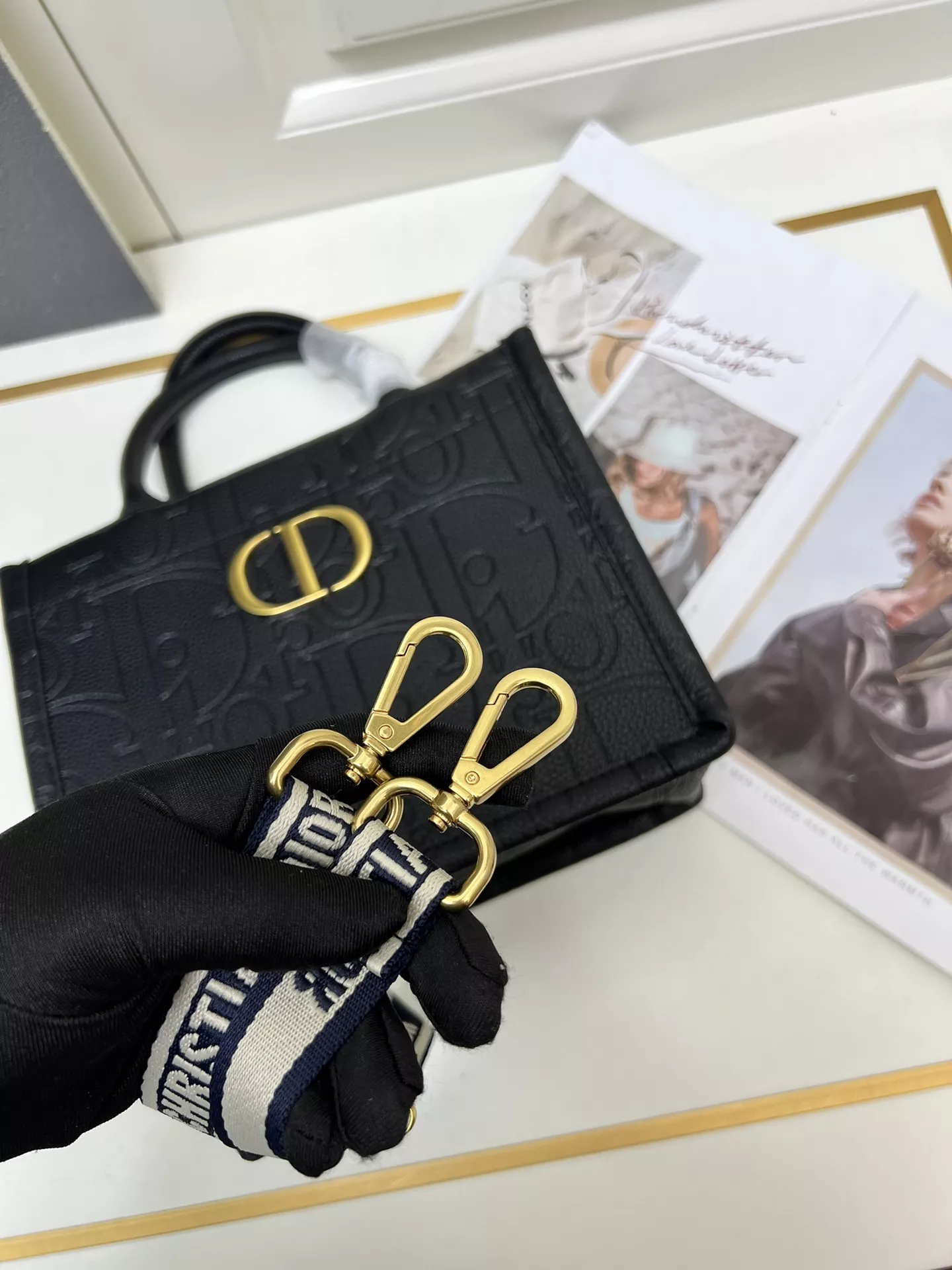 Affordable 3817 Christian Dior AAA Quality Tote-Handbags For Women - Image 4