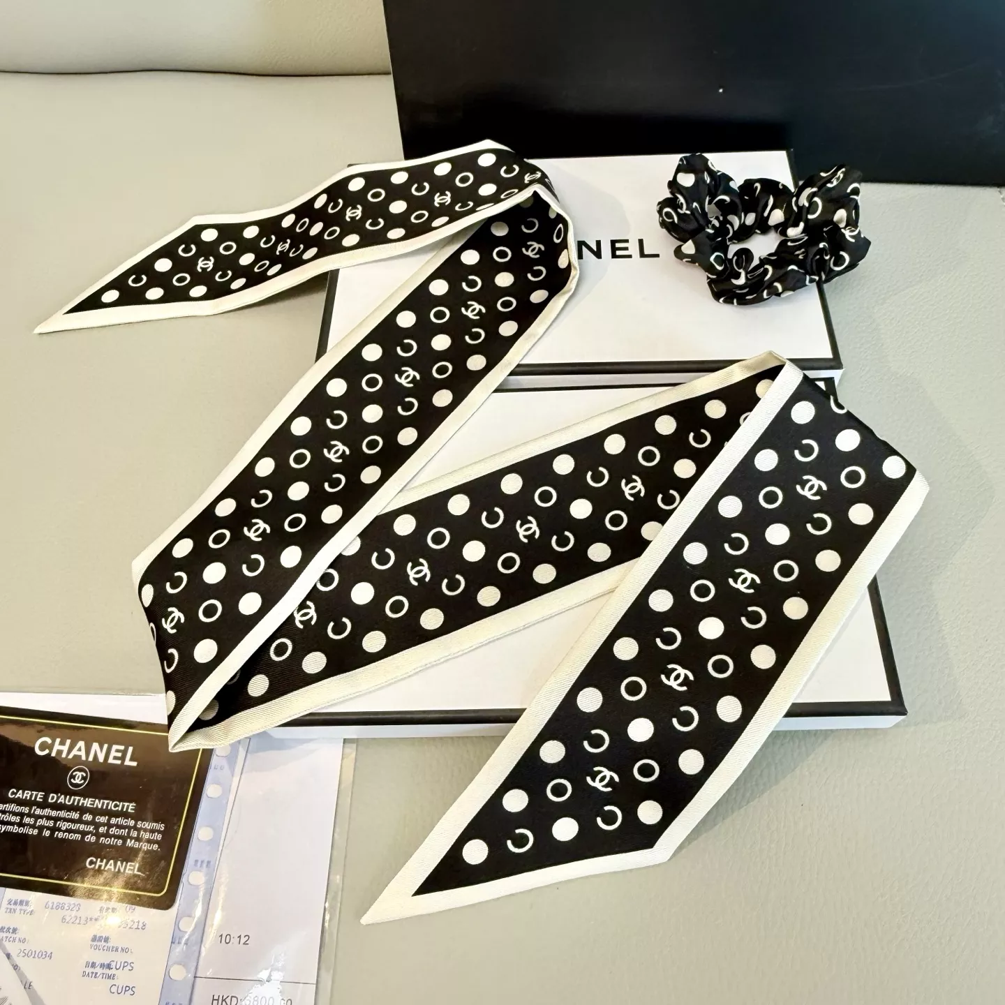 BestValue 933 Chanel Silk Scarf - Image 3