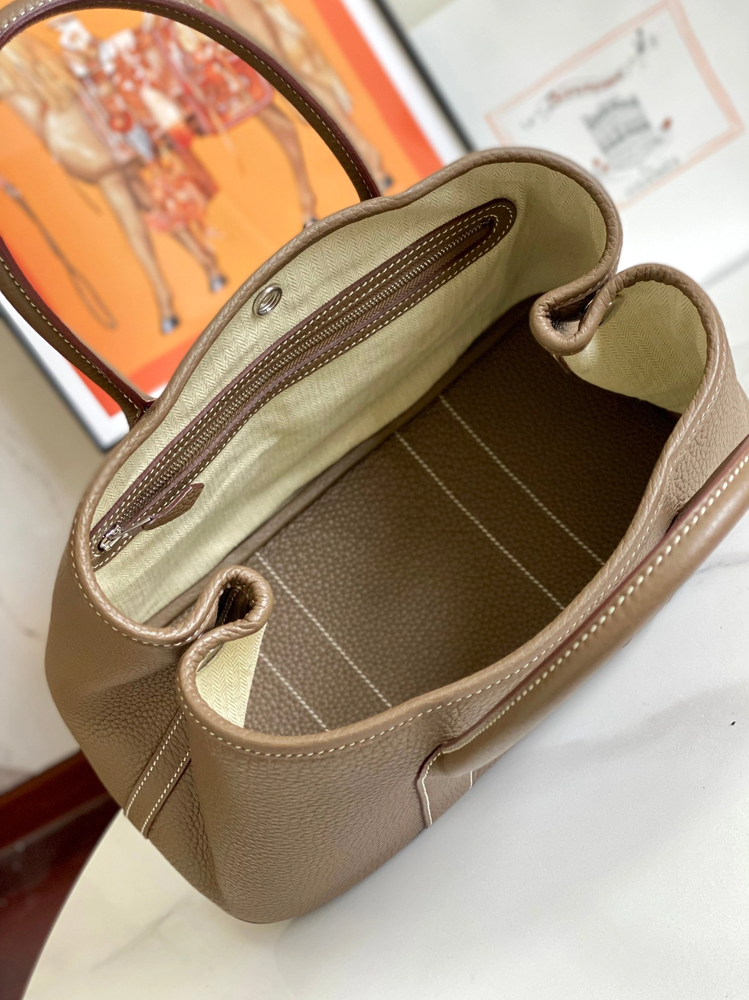 Bold 4883 Hermes AAA Quality Handbags For Women - Image 7