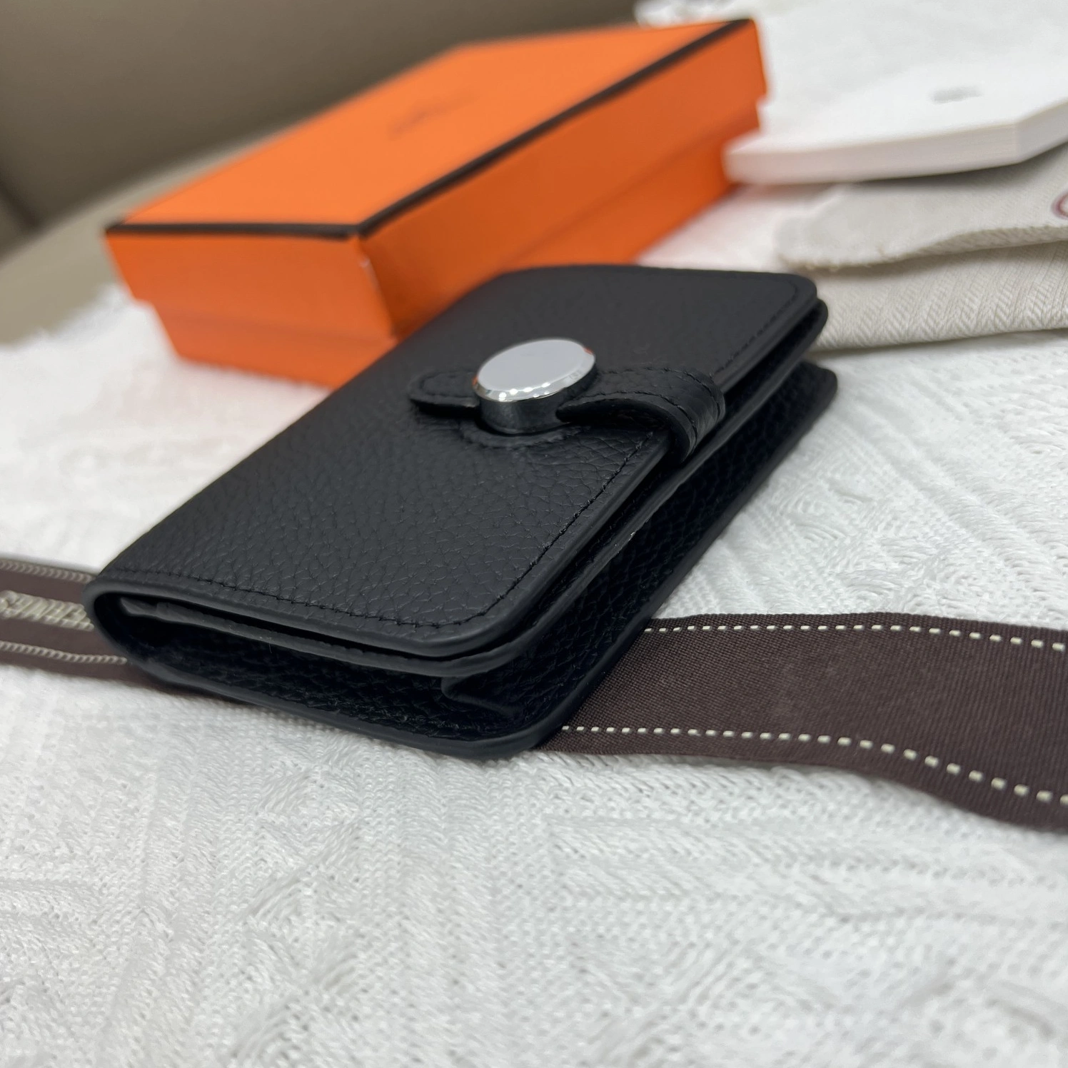 Breathable 3793 Hermes AAA Quality Wallets - Image 3