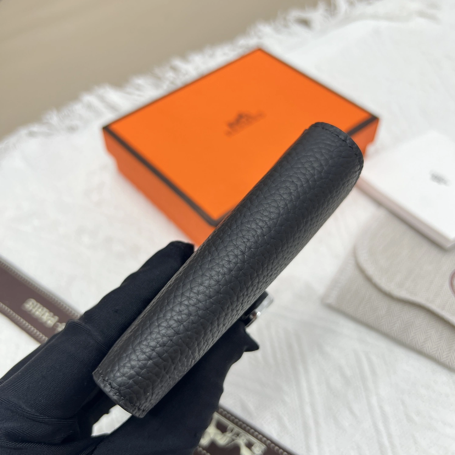Breathable 3793 Hermes AAA Quality Wallets - Image 4