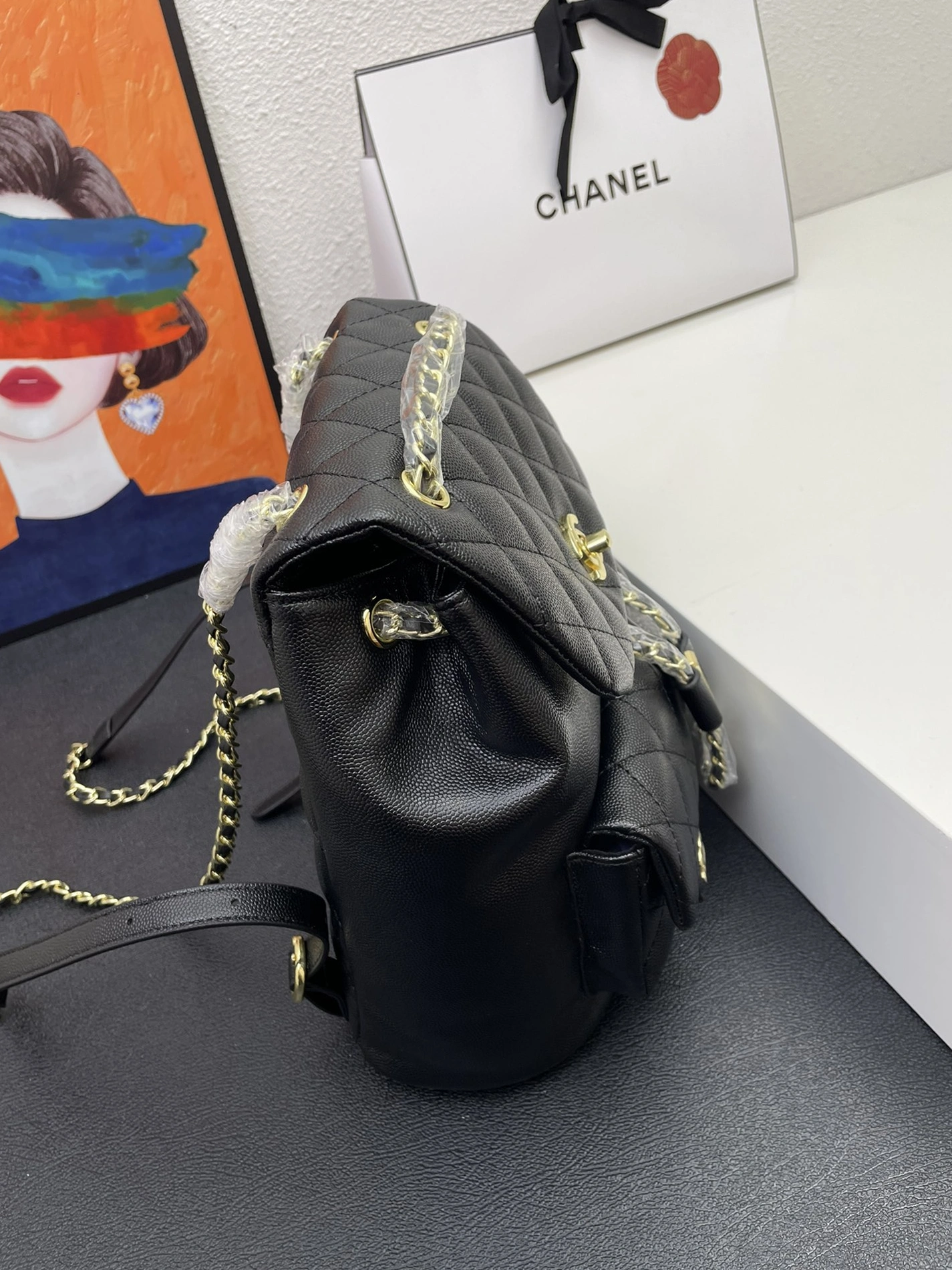 Breathable 6105 Chanel AAA Quality Backpacks For Women - Image 3