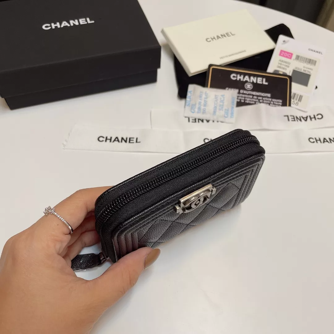 Chanel Card Case Durable 404 - Image 4