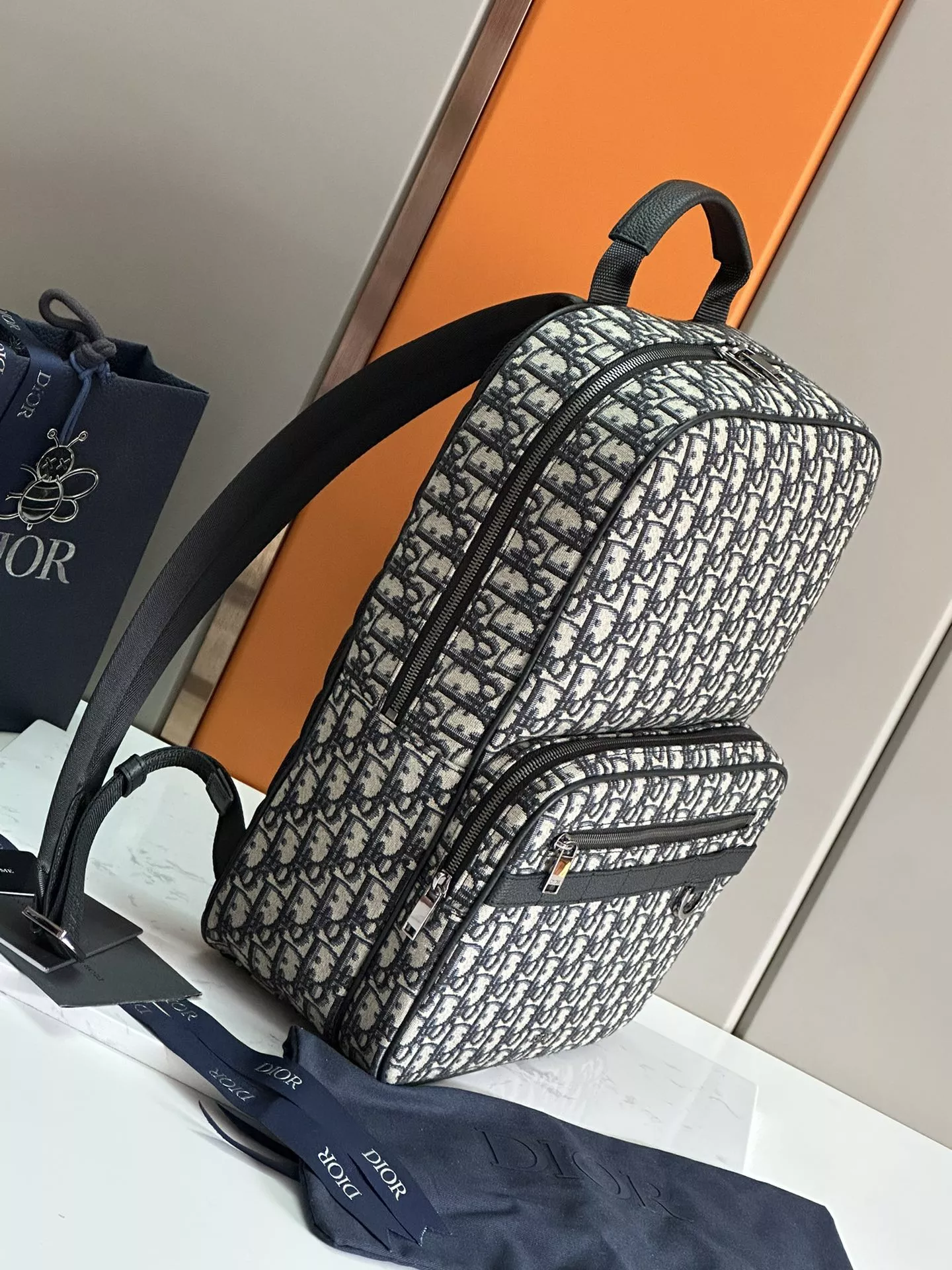 Christian Dior AAA Man Backpacks Elegant 8282