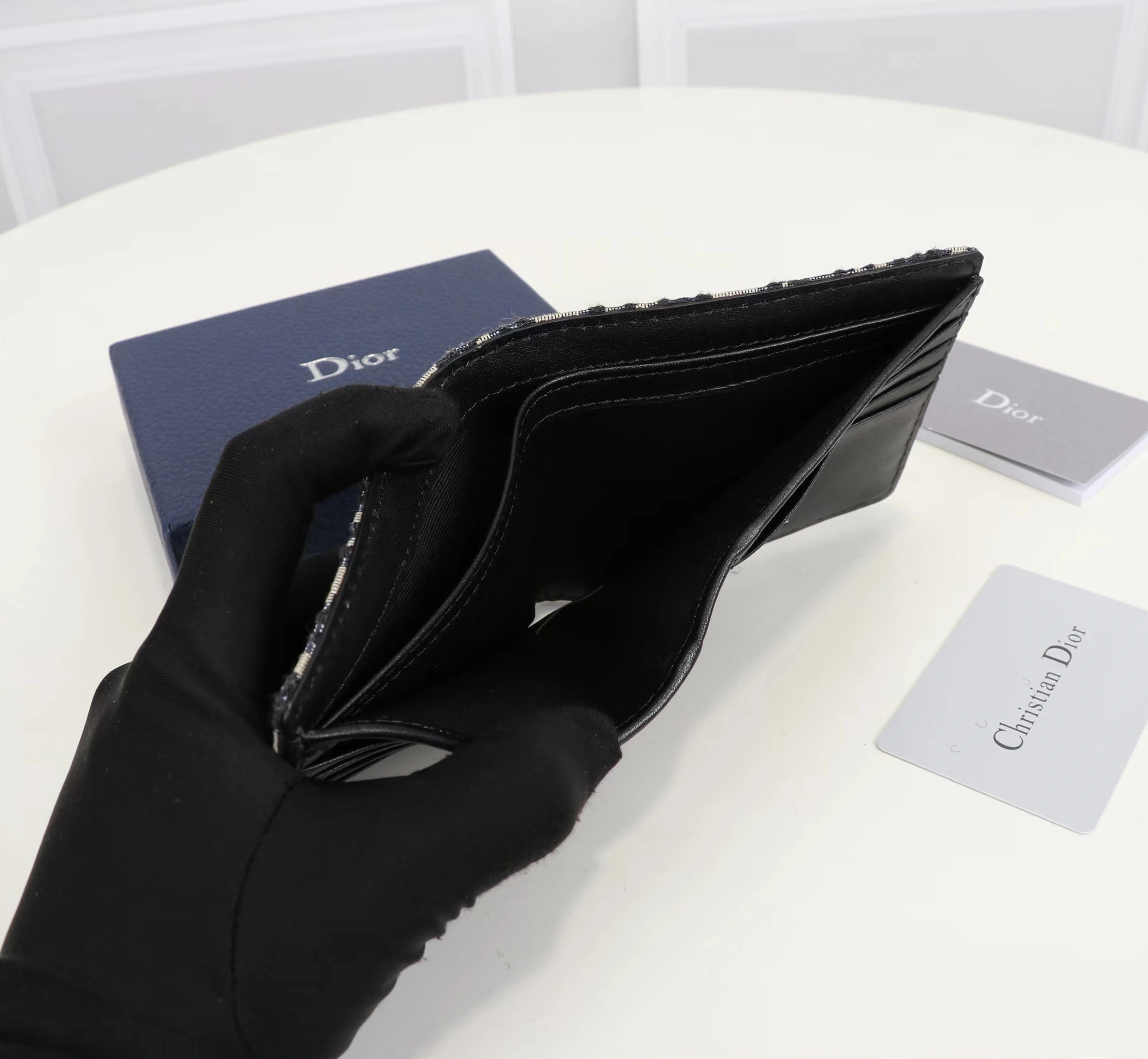 Christian Dior AAA Man Wallets ModernLook 6751 - Image 7