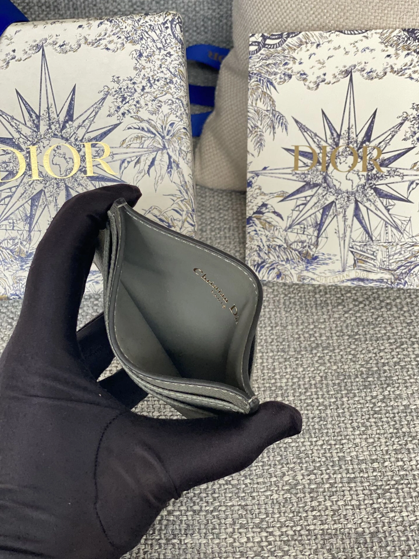 Christian Dior Card Case Comfortable 6620 - Image 4