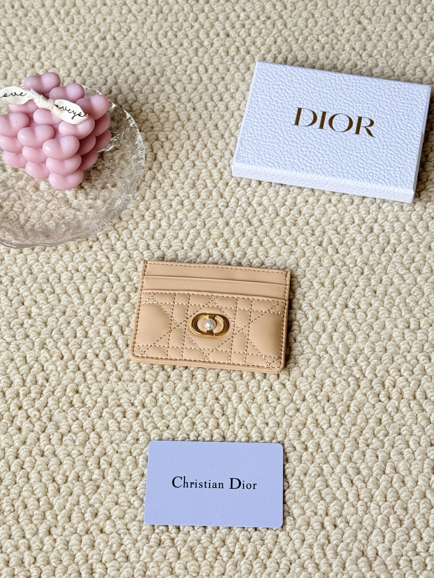 Christian Dior Card Case Timeless 1402 - Image 3