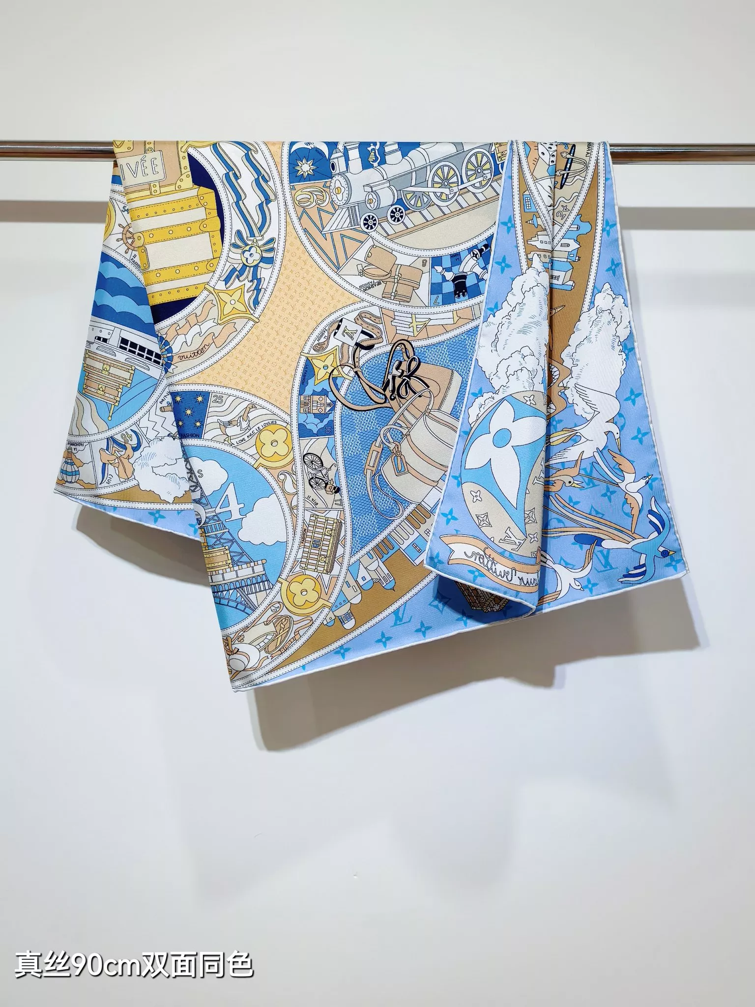 Cozy 6526 Louis Vuitton Silk Squares - Image 6