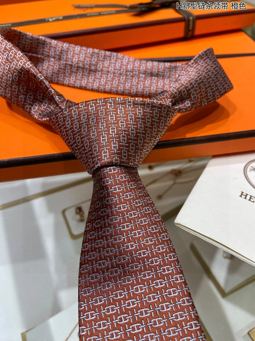 DailyWear 2197 Hermes Necktie For Men - Image 4