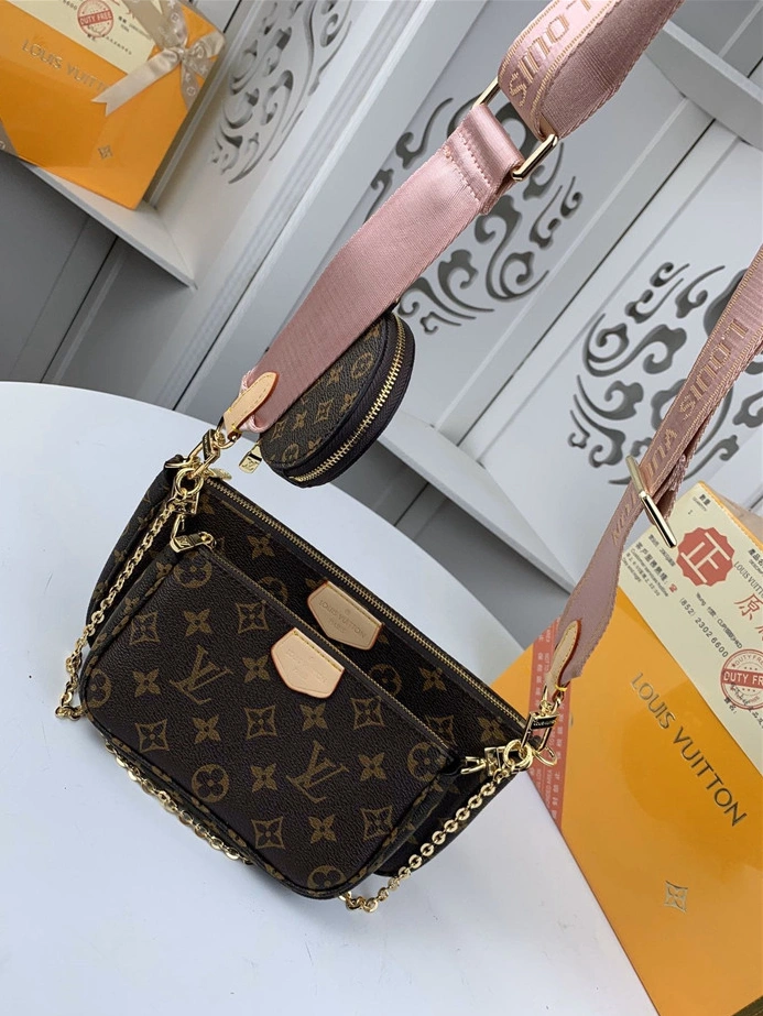 Durable 7770 Louis Vuitton LV AAA Quality Messenger Bags For Women - Image 3