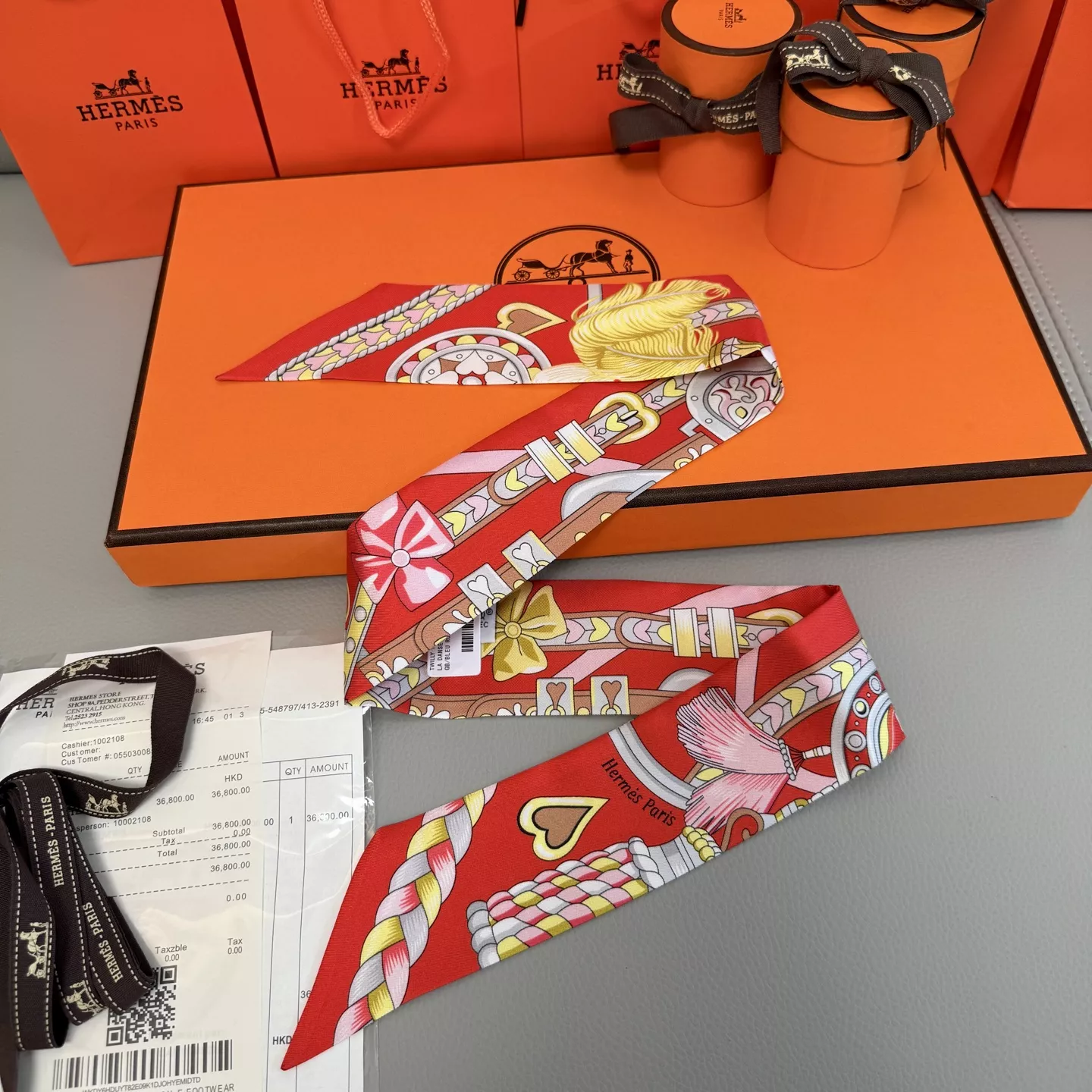 Durable 845 Hermes Silk Scarf
