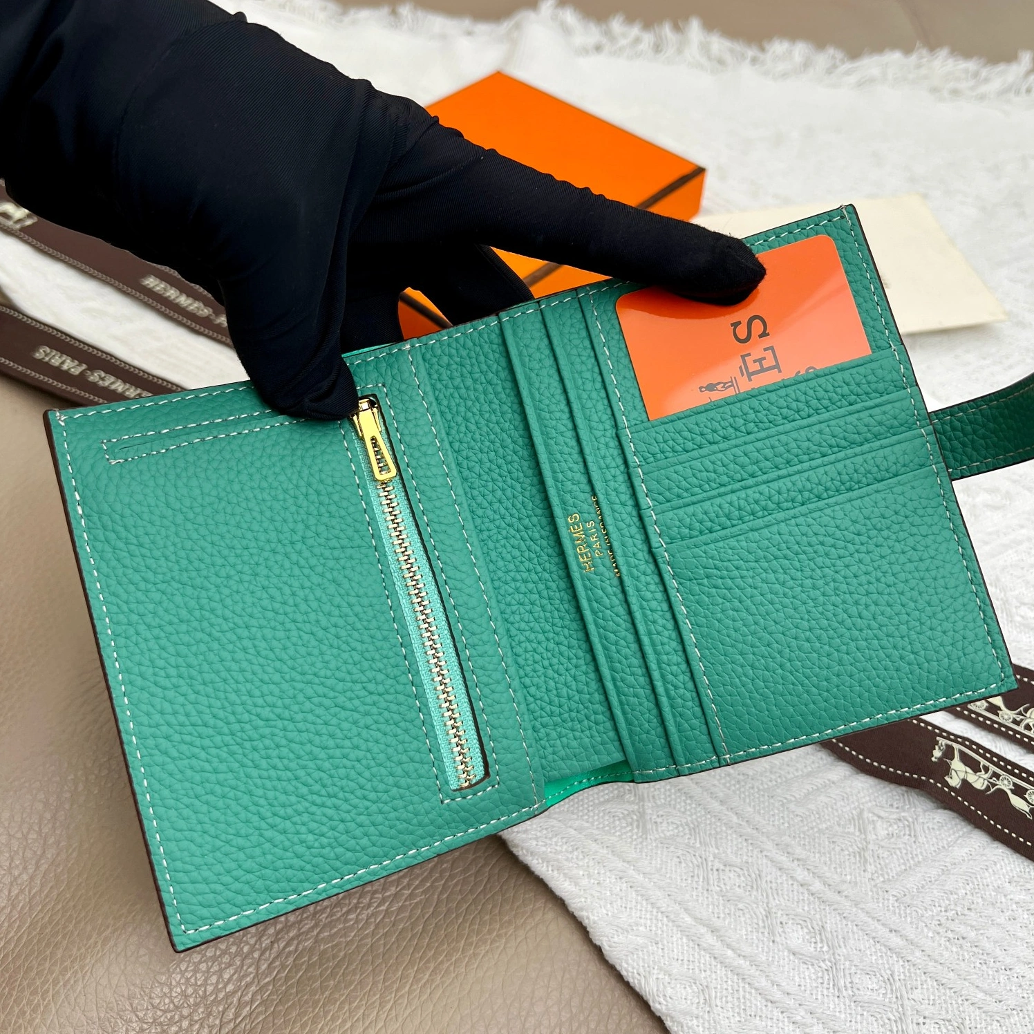 EasyMatch 3946 Hermes AAA Quality Wallets - Image 5