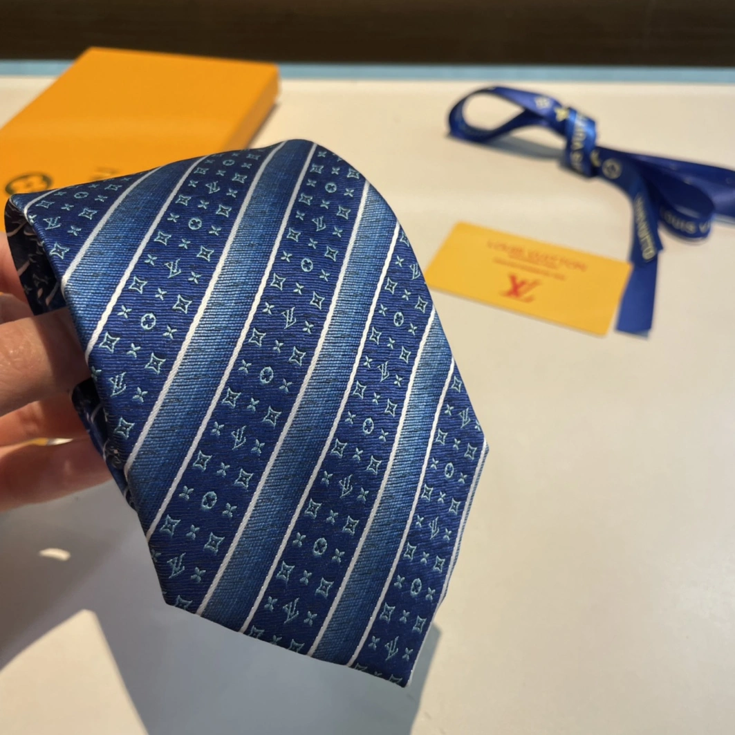 Elegant 6477 Louis Vuitton LV Necktie For Men - Image 4