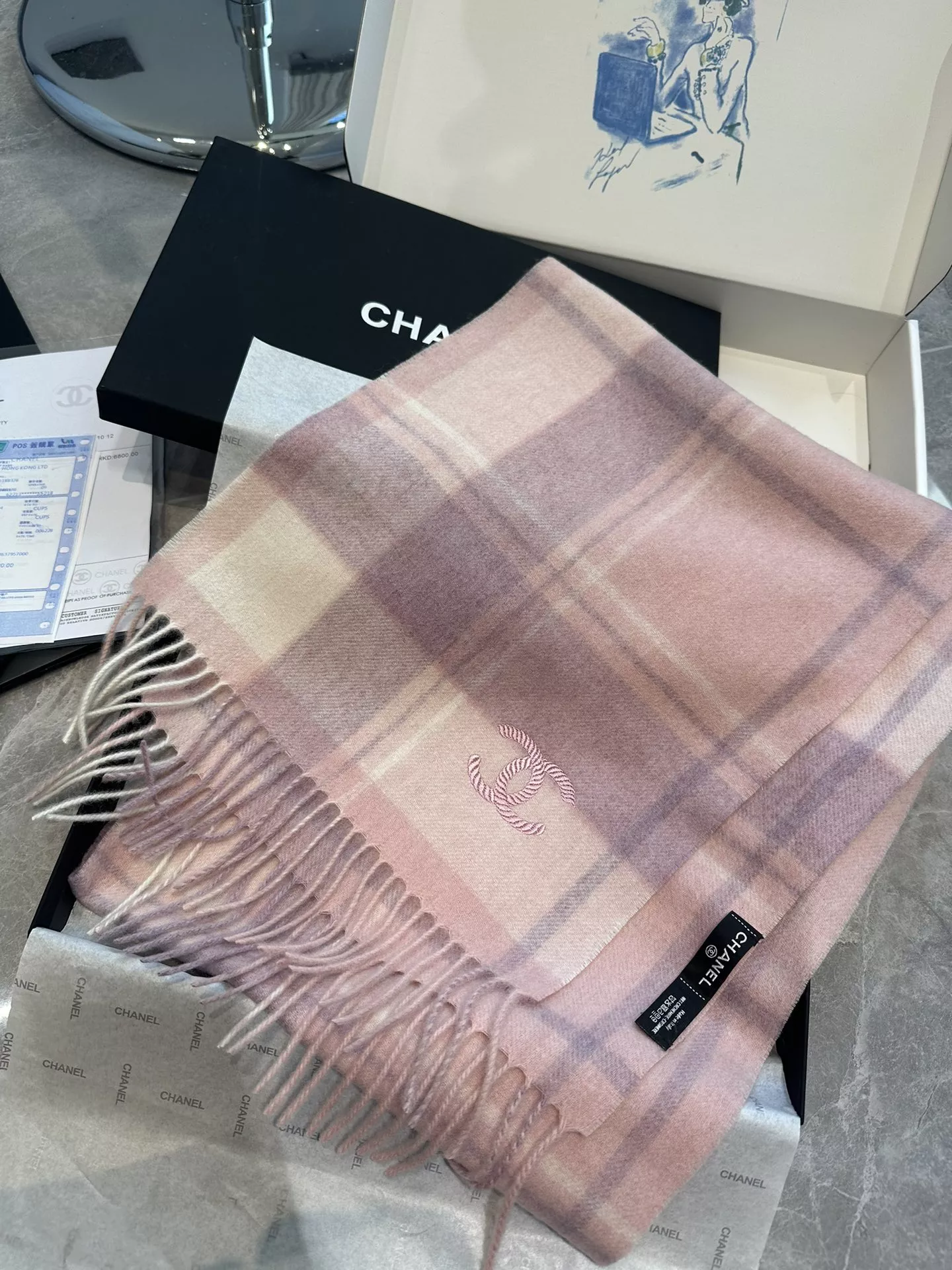 Elegant 856 Chanel Scarves For Women