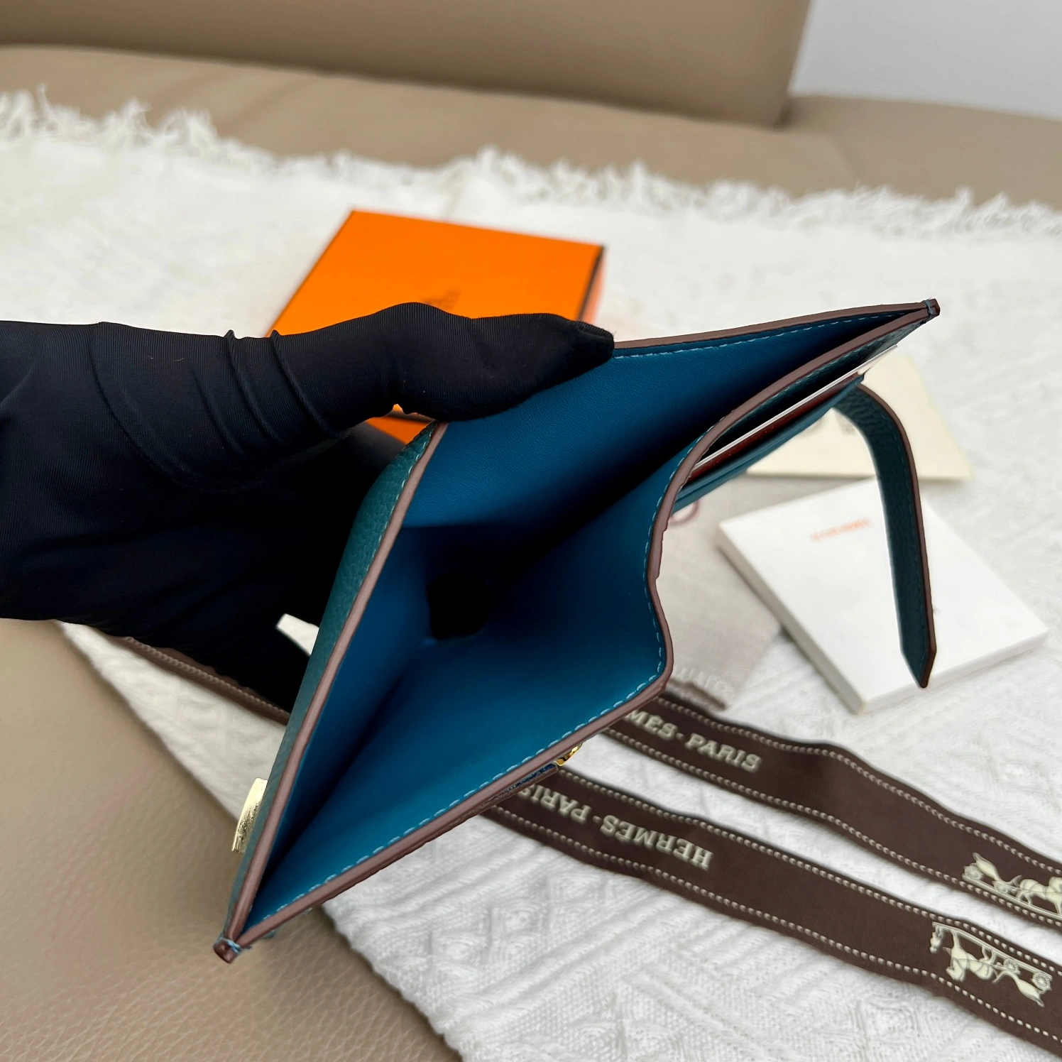 Fashionable 8338 Hermes AAA Quality Wallets - Image 6