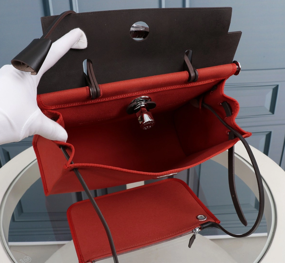 Flexible 8204 Hermes AAA Quality Handbags For Women - Image 7