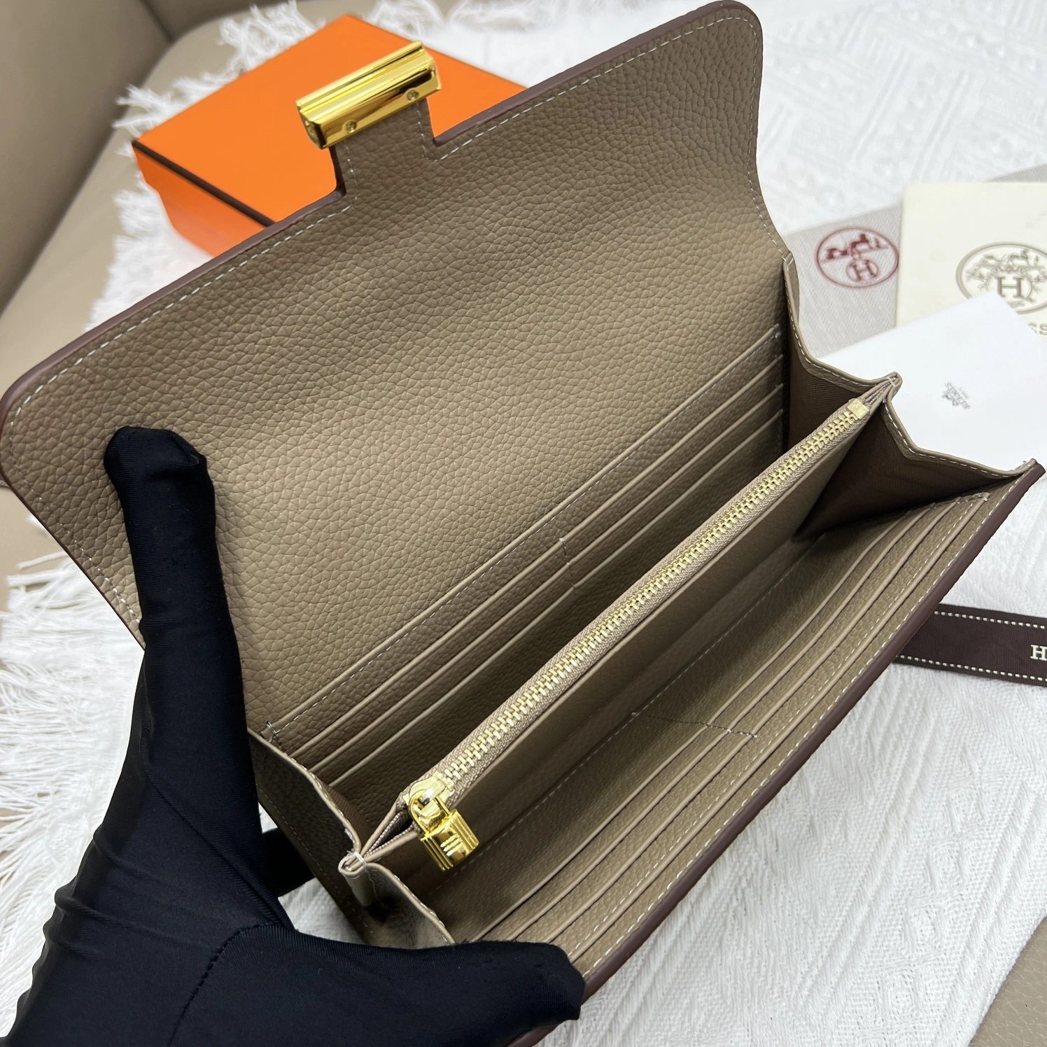 Functional 4724 Hermes AAA Quality Wallets - Image 6