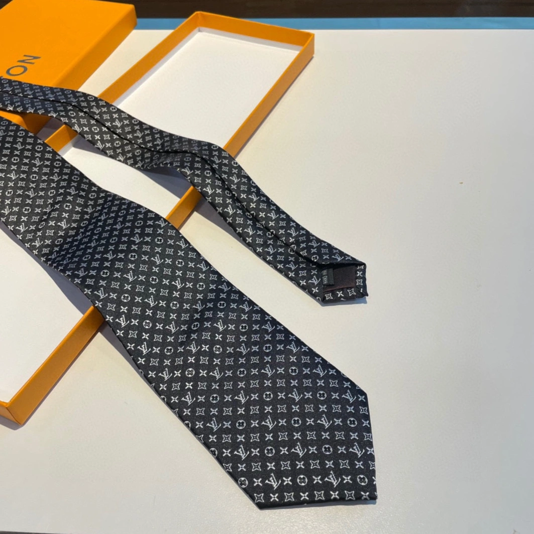 Functional 9939 Louis Vuitton LV Necktie For Men - Image 4