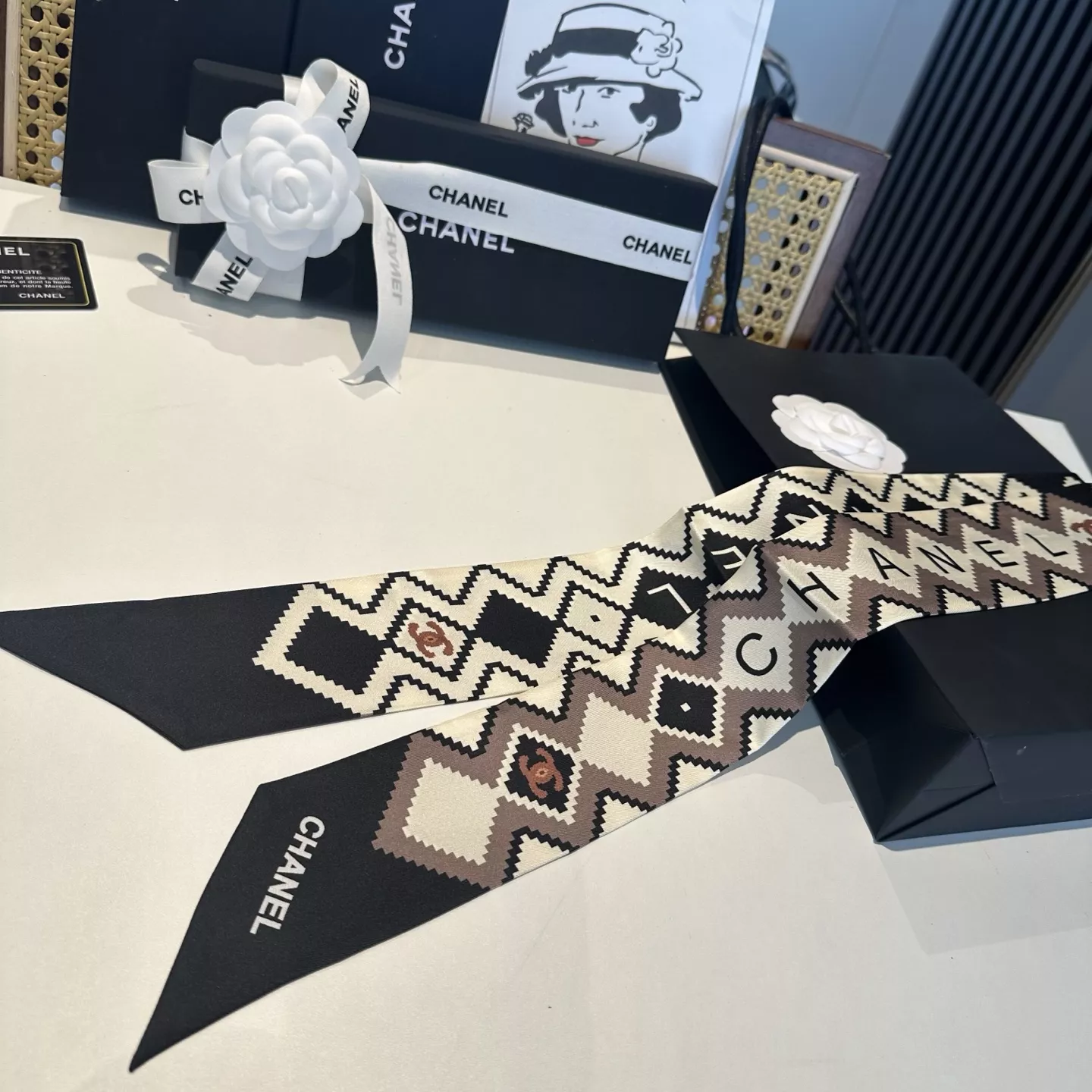 GoodFit 2796 Chanel Silk Scarf