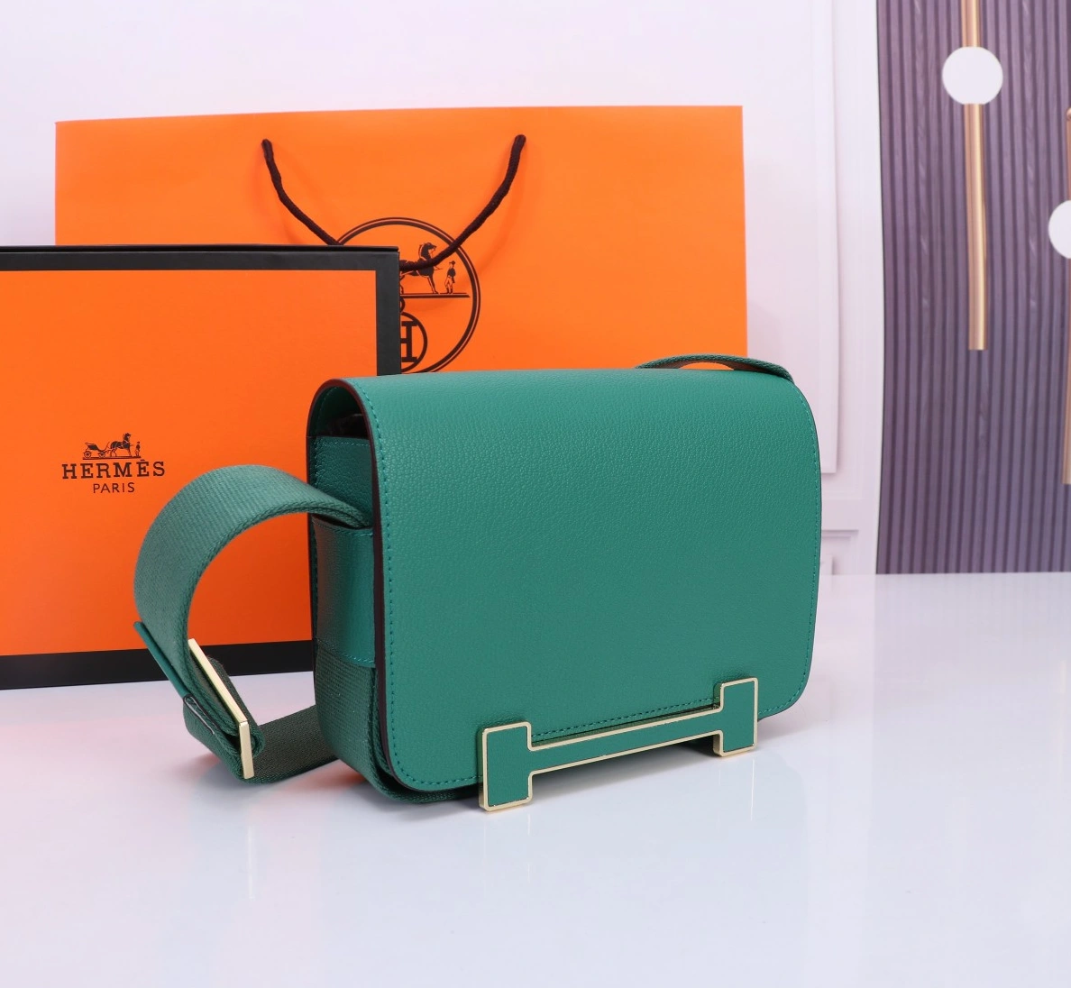 GoodFit 5744 Hermes AAA Quality Messenger Bags For Women