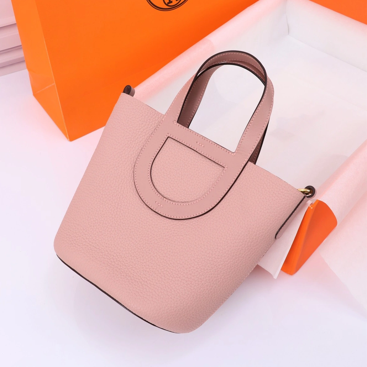 Hermes AAA Quality Handbags In Gold For Women Stylish 5486 - Image 6