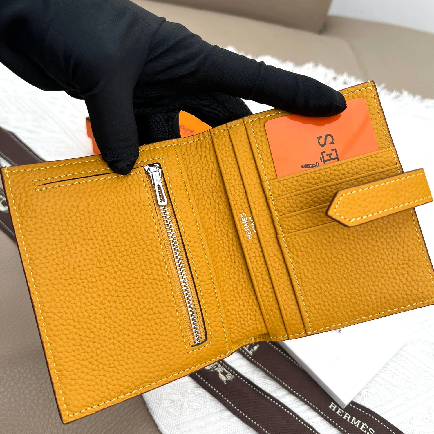 Hermes AAA Quality Wallets Practical 9721 - Image 5