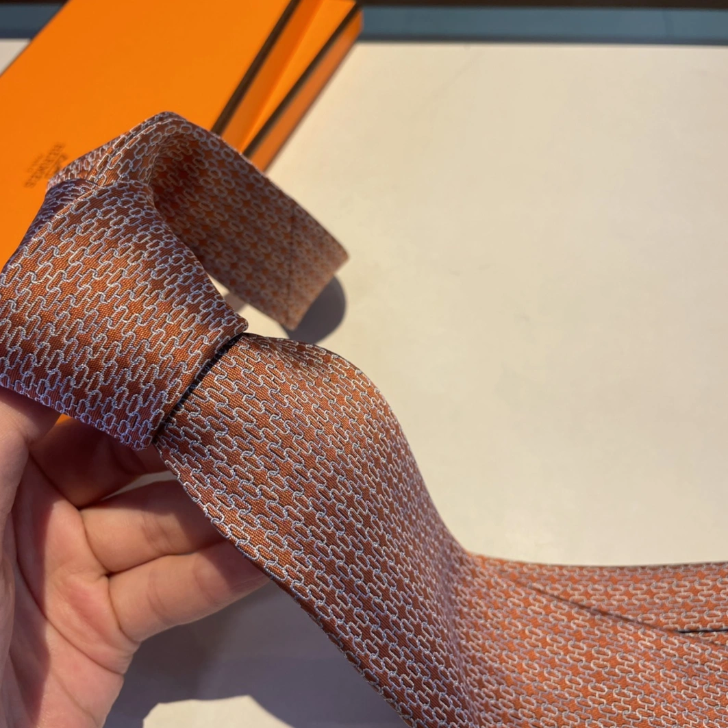 Hermes Necktie For Men Durable 4350 - Image 4