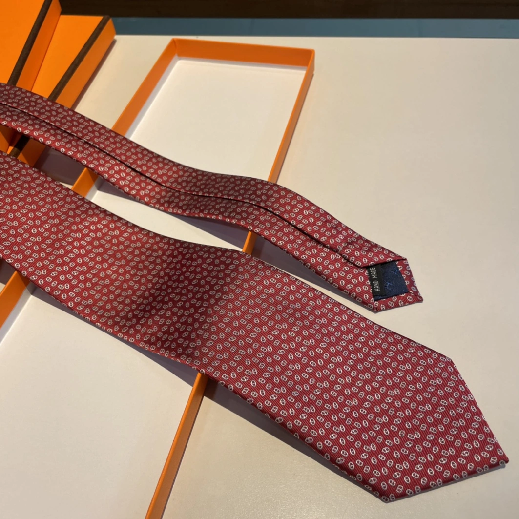 Hermes Necktie For Men EyeCatching 2197 - Image 5