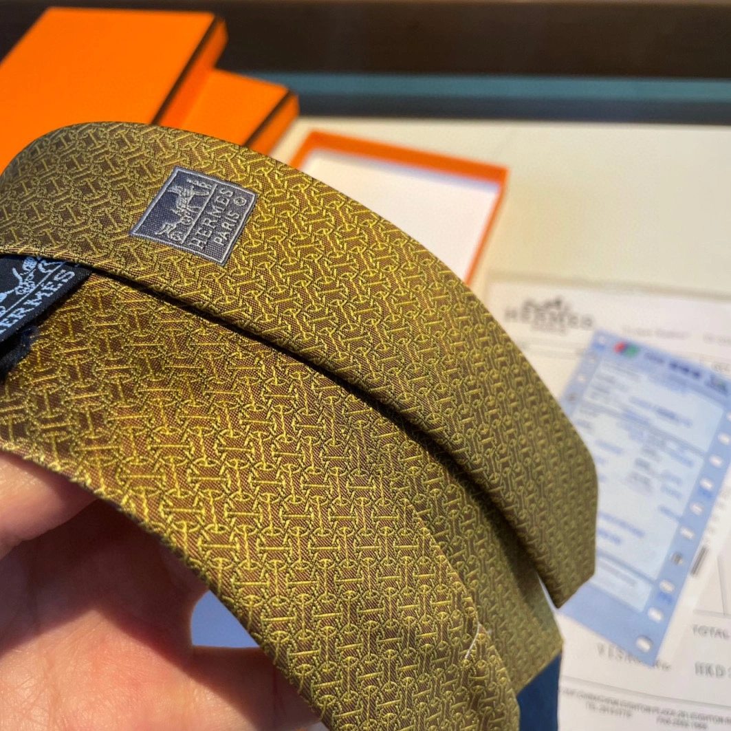 Hermes Necktie For Men Practical 6702 - Image 4