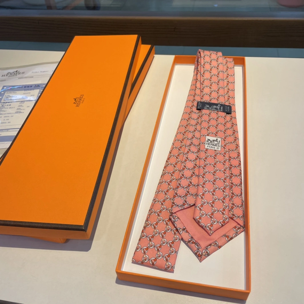 Hermes Necktie For Men TopPick 9895 - Image 8
