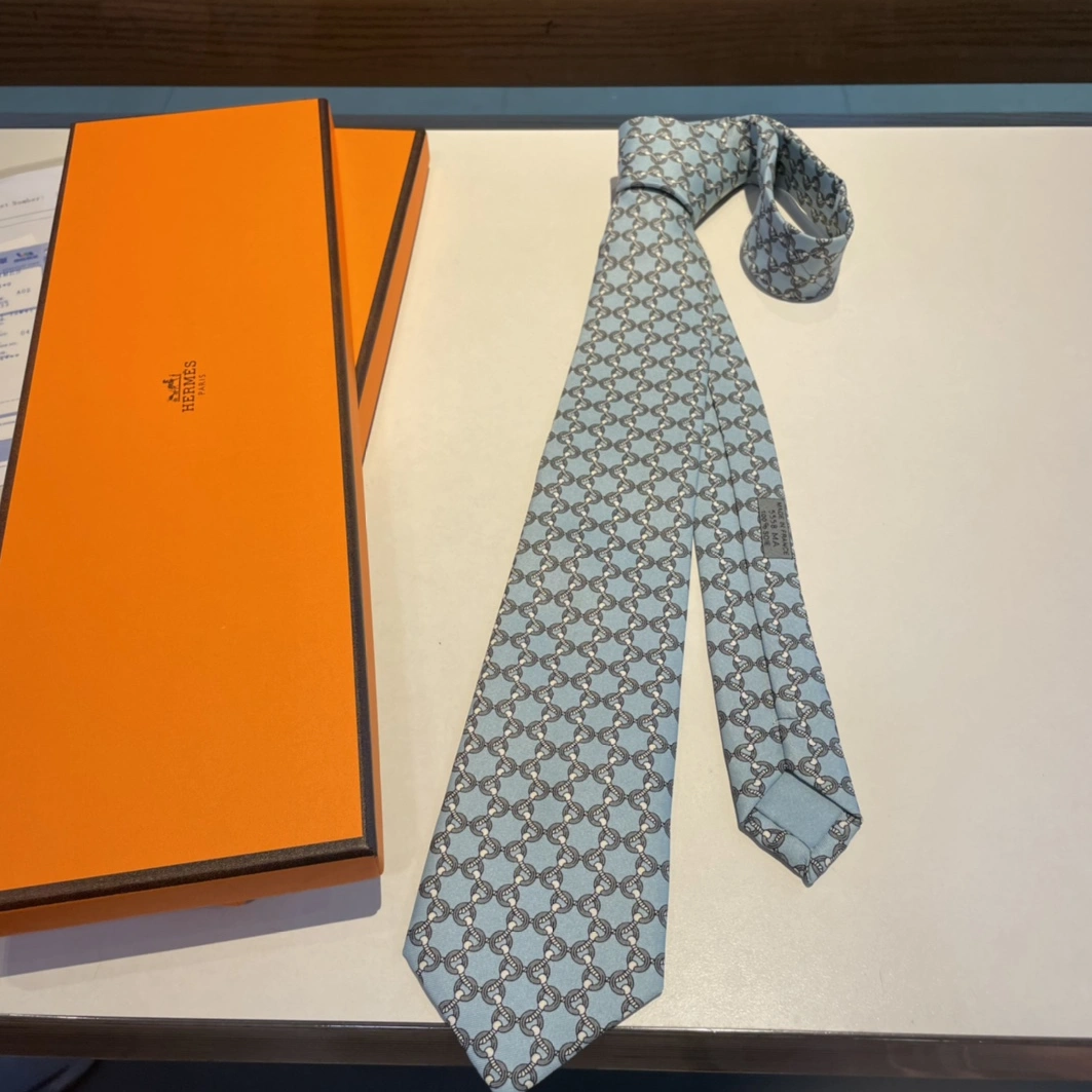 Hermes Necktie For Men Versatile 542