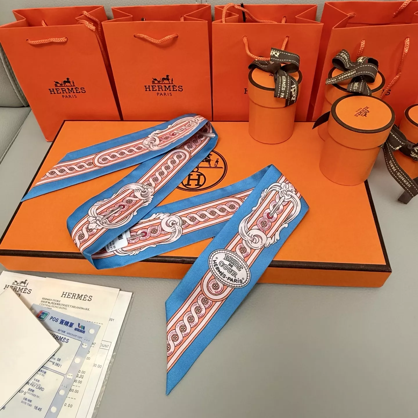 Hermes Silk Scarf Durable 566