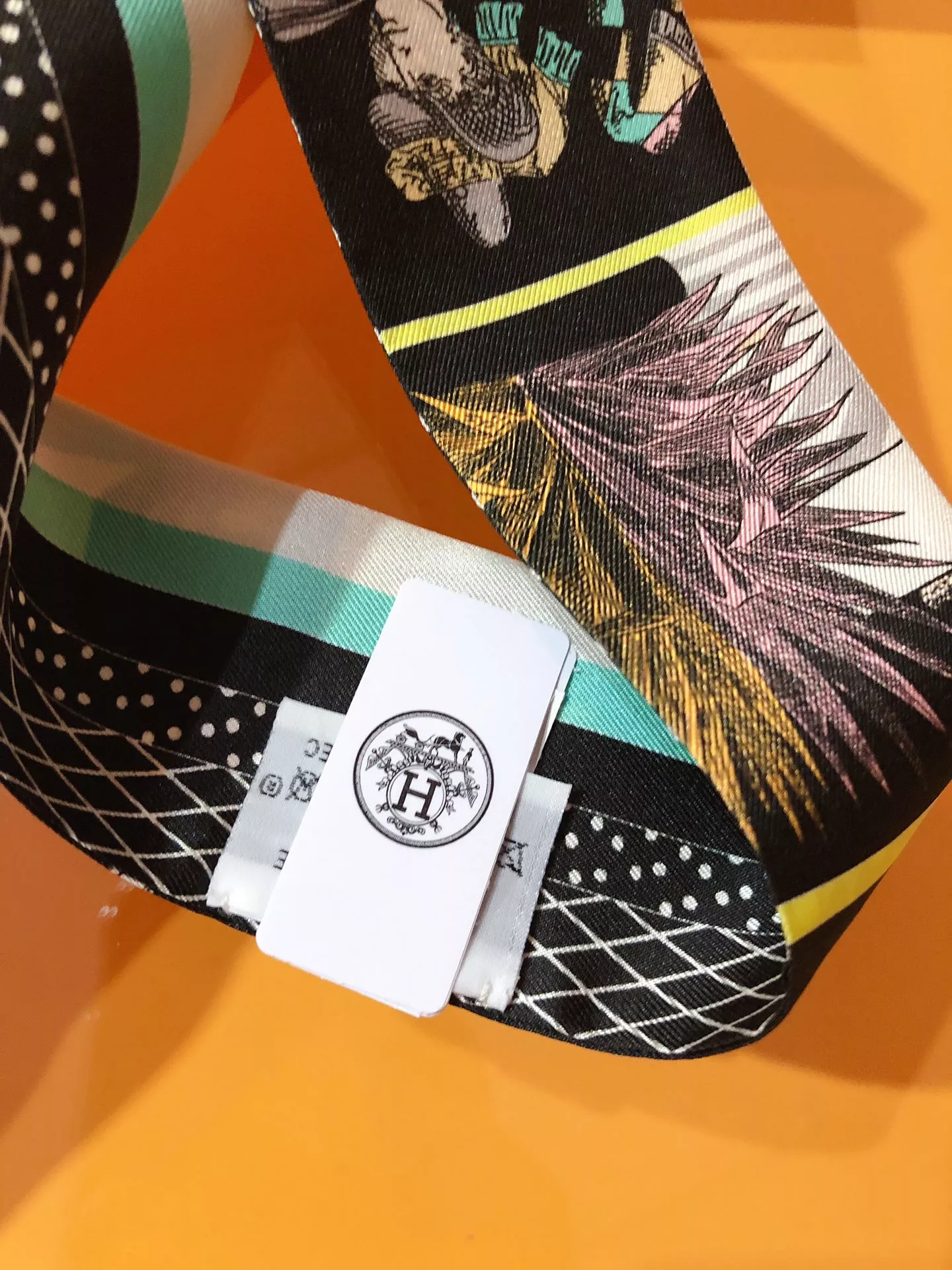 Hermes Silk Scarf Efficient 9960 - Image 3