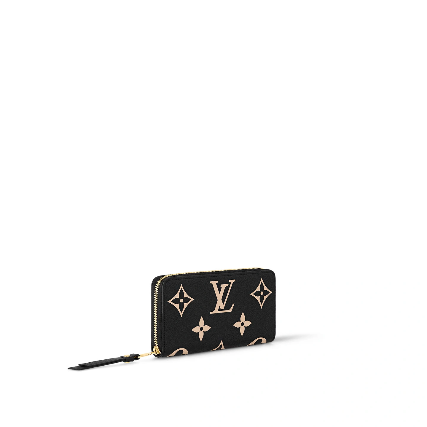 Louis Vuitton Black Beige M80481 Zippy Wallet - Image 6