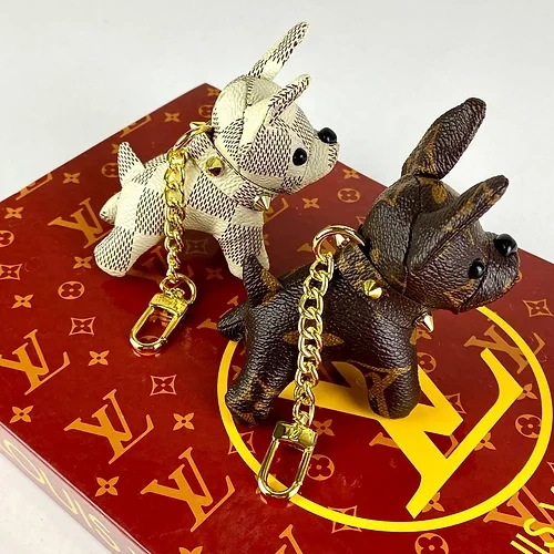 Louis Vuitton Dog Charm Keychain - Image 8