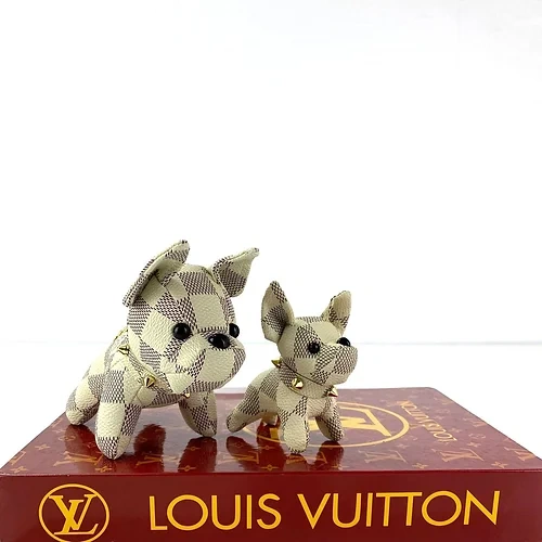 Louis Vuitton Dog Charm Keychain - Image 11