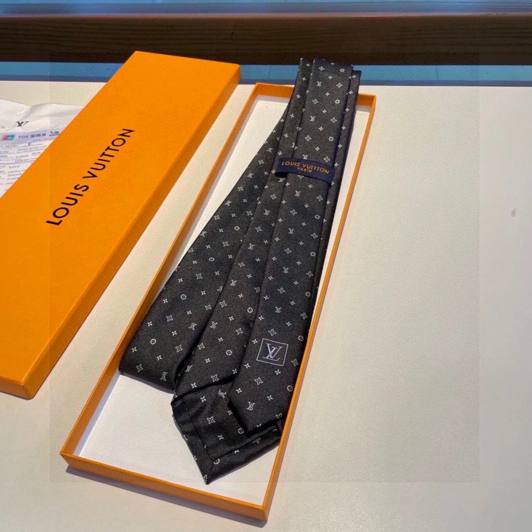 Louis Vuitton LV Necktie For Men Bold 7822 - Image 6