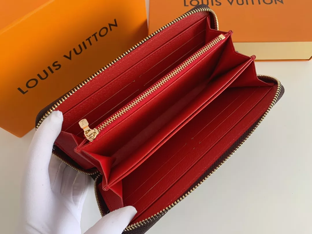 Louis Vuitton LV Wallets In Red Affordable 6290 - Image 5