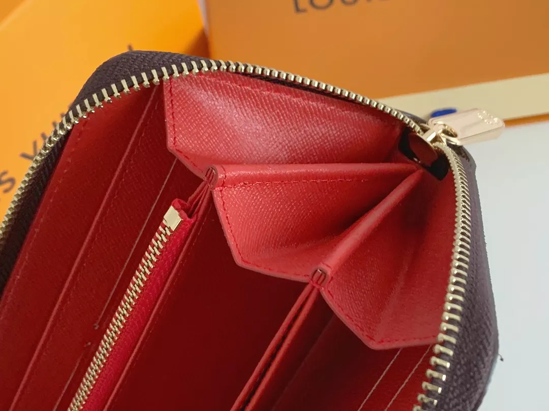 Louis Vuitton LV Wallets In Red Efficient 1893 - Image 6