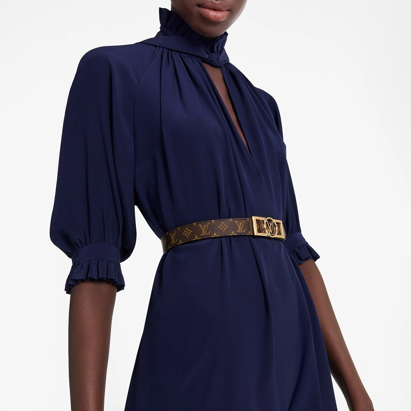 Louis Vuitton M0196Y Monogram Dauphine 25mm Reversible Belt - Image 4