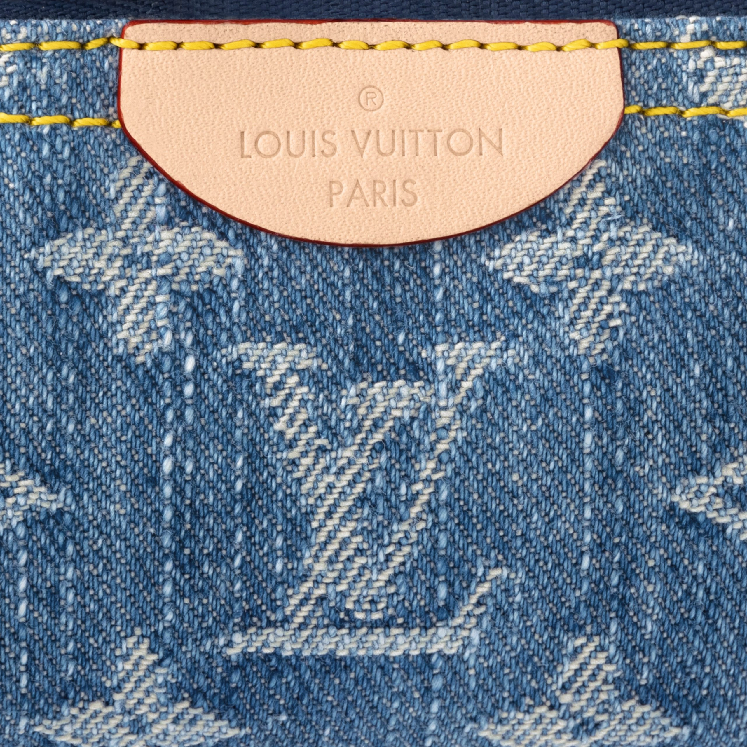 Louis Vuitton M82961 Key Pouch Denim Blue - Image 5