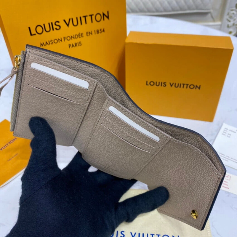 Tourterel Louis Vuitton Monogram Empreinte Victorine Wallet Tourterelle - Image 8