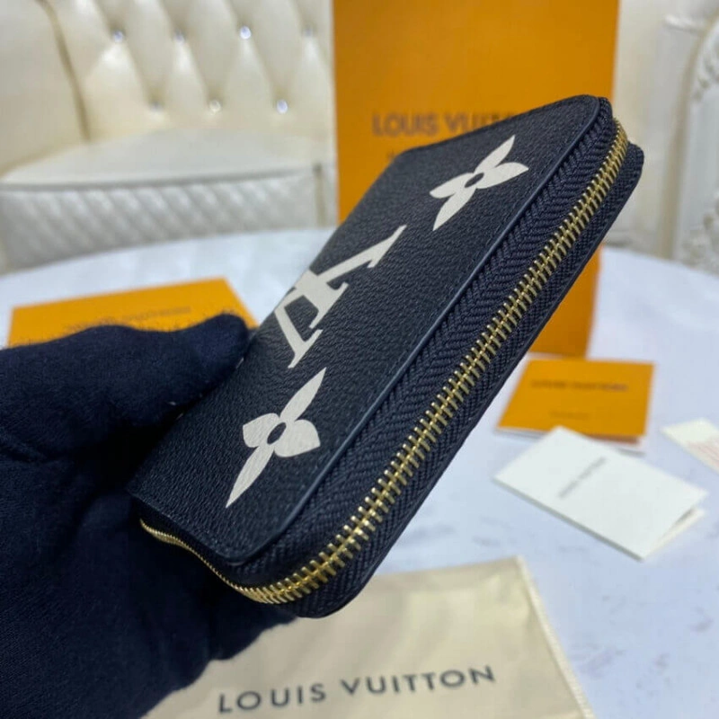 2 large g Louis Vuitton Zippy Coin Purse Wallet in Giant Monogram Leather - Image 4