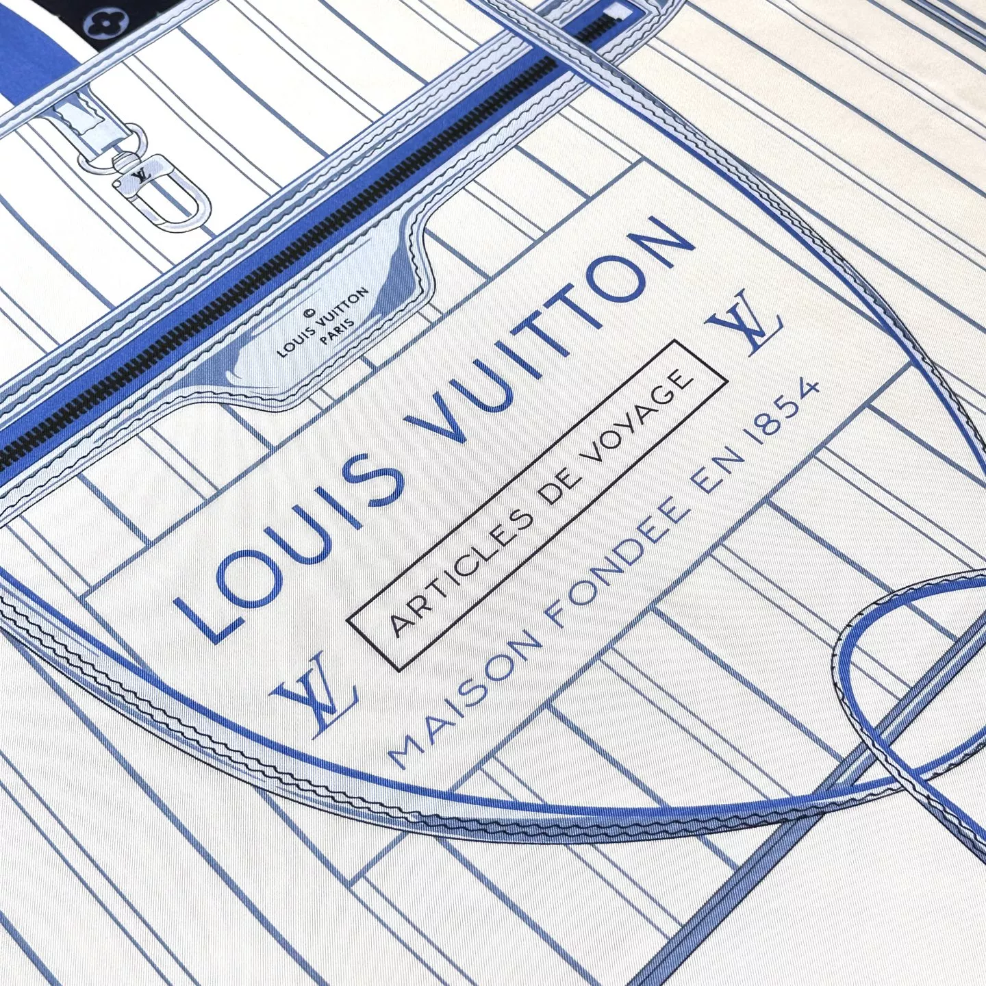 Minimalist 1710 Louis Vuitton Silk Squares - Image 3