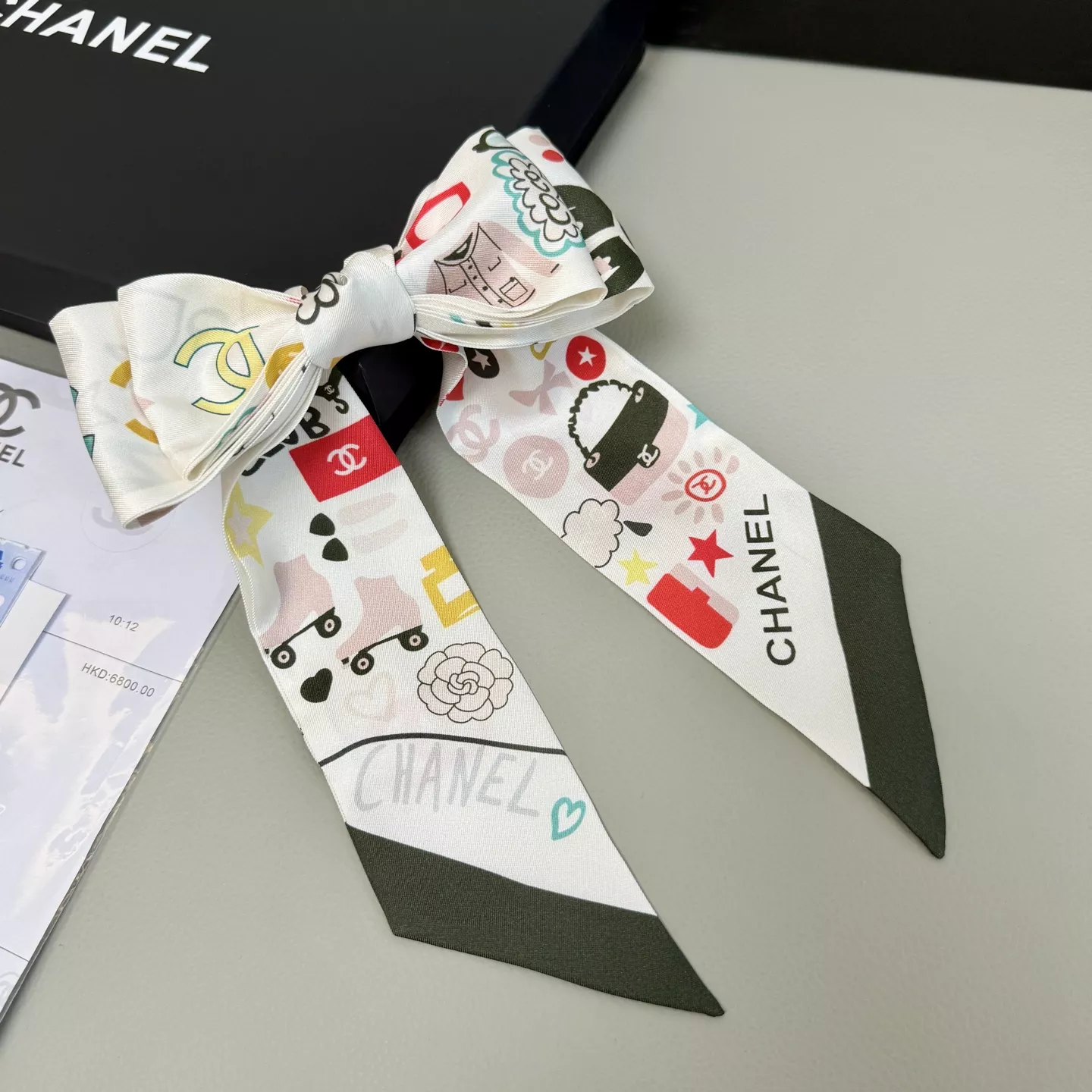 Reliable 5581 Chanel Silk Scarf - Image 3